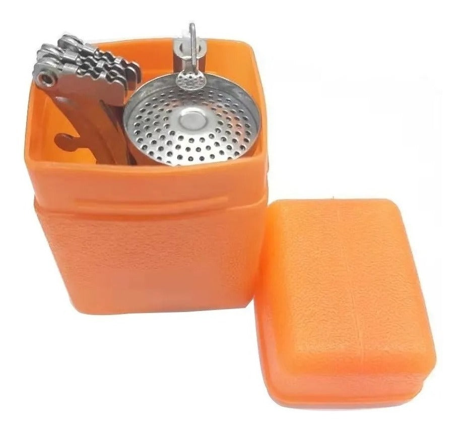 Mini Cocinilla Camping Portatil Llavero A Gas Outdoor