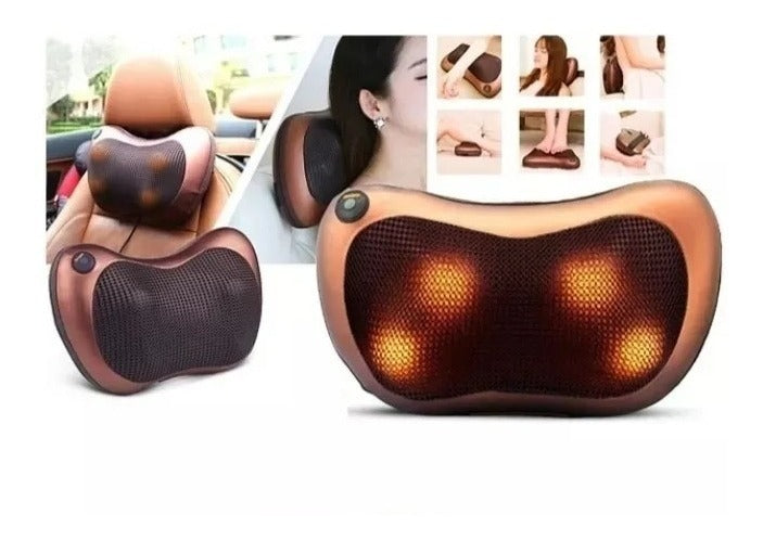 Masajeador Eléctrico Almohada Cojín Lumbar Cuello Piernas/15