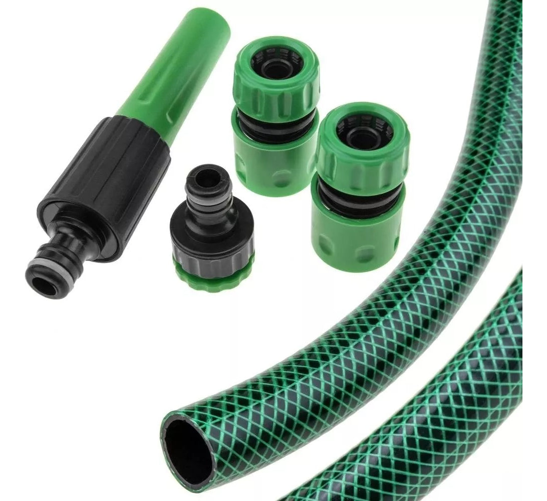 Manguera Reforzada 1/2 Pulgada Rollo 50 Mts Color Verde