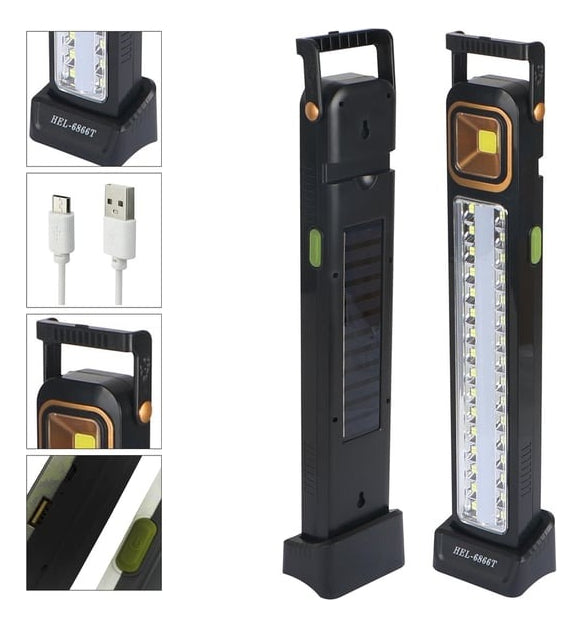 Lampara Foco Linterna Emergencia Luz Led Recargable