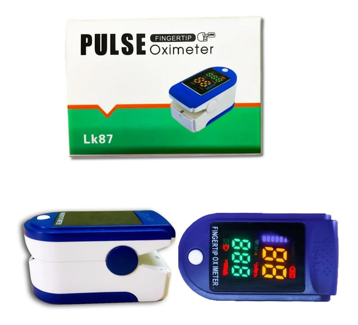 Saturometro Oximetro Pulso Pantalla Led Analogo