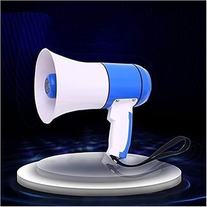 Megafono Altavoz 35 W Portatil Recargable 250 Metros Color