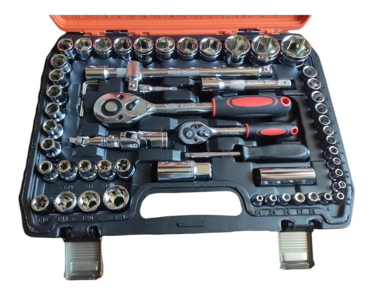 Set Caja De Dados Juego Herramientas 108 Piezas/006