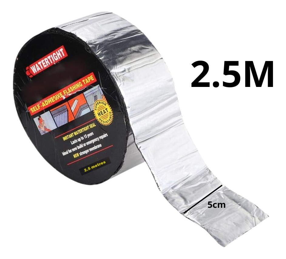 Cinta De Reparación De Techo Impermeable 5cmx2.5metros