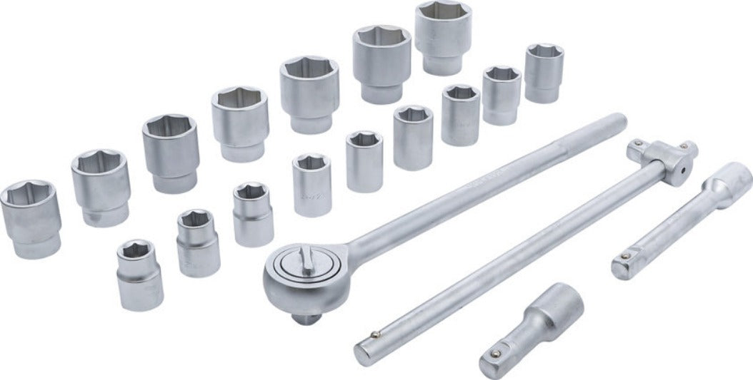 Juegos De Dados Chicharra Cuadrante 3/4 Drive 19-50mm 21 Pcs