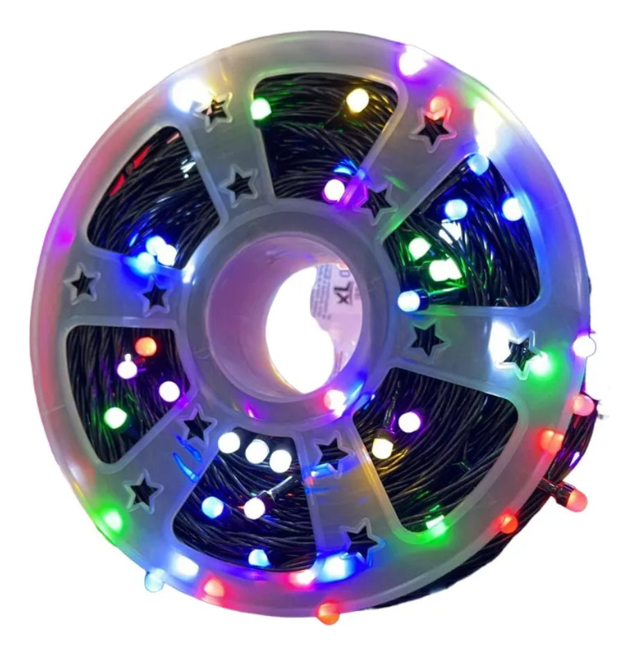 Rollo Luces De Navidad / Luces Led De 50 Metros Corriente