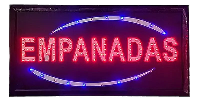 Letrero Led Luminoso Aviso Abierto