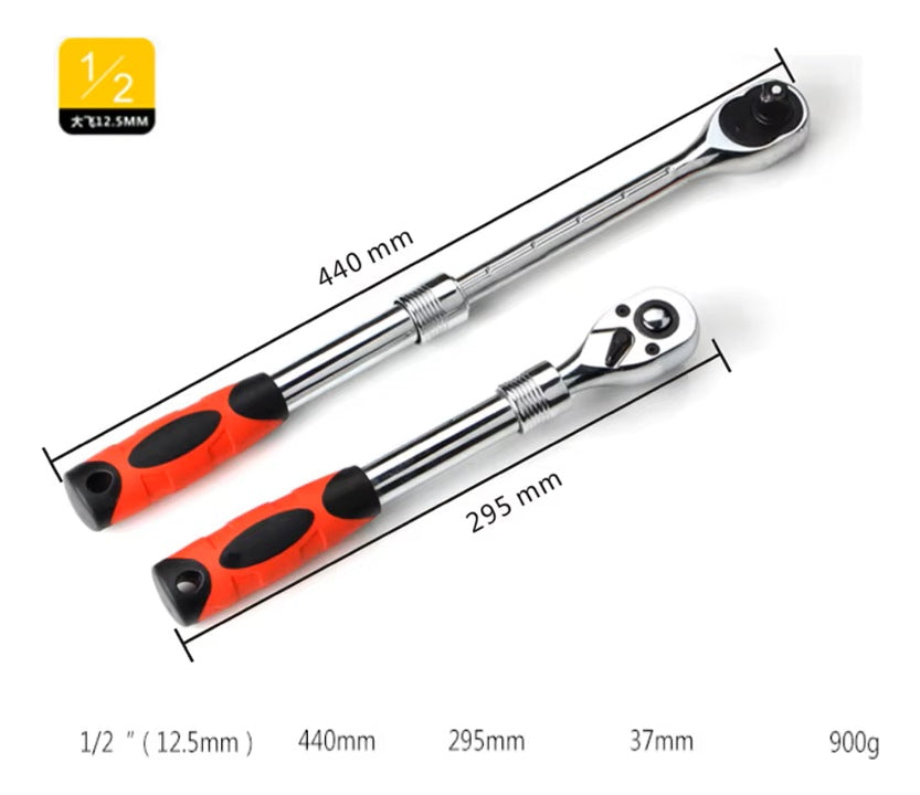 Llave Chicharra 1/2 Extendible O Telescopica