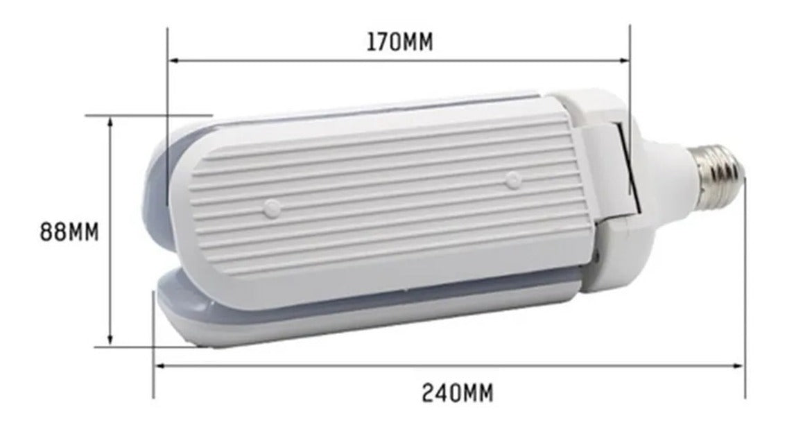 Ampolleta Led 45w Angulo Ajustable Gran Iluminacion