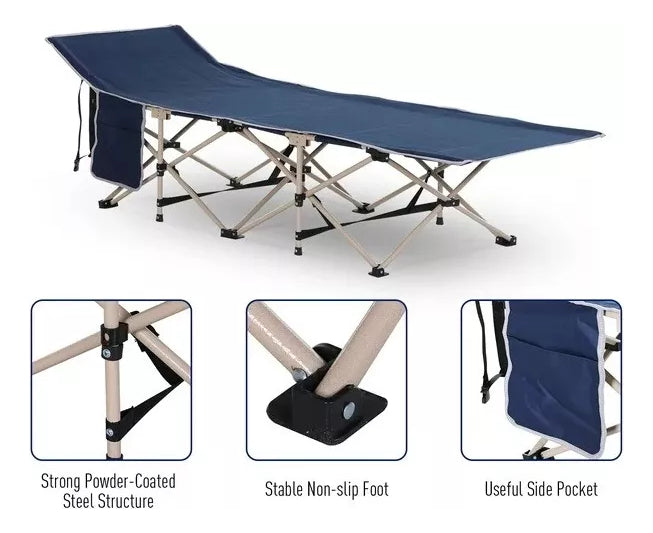 Silla Estilo Reposera Plegable Camping