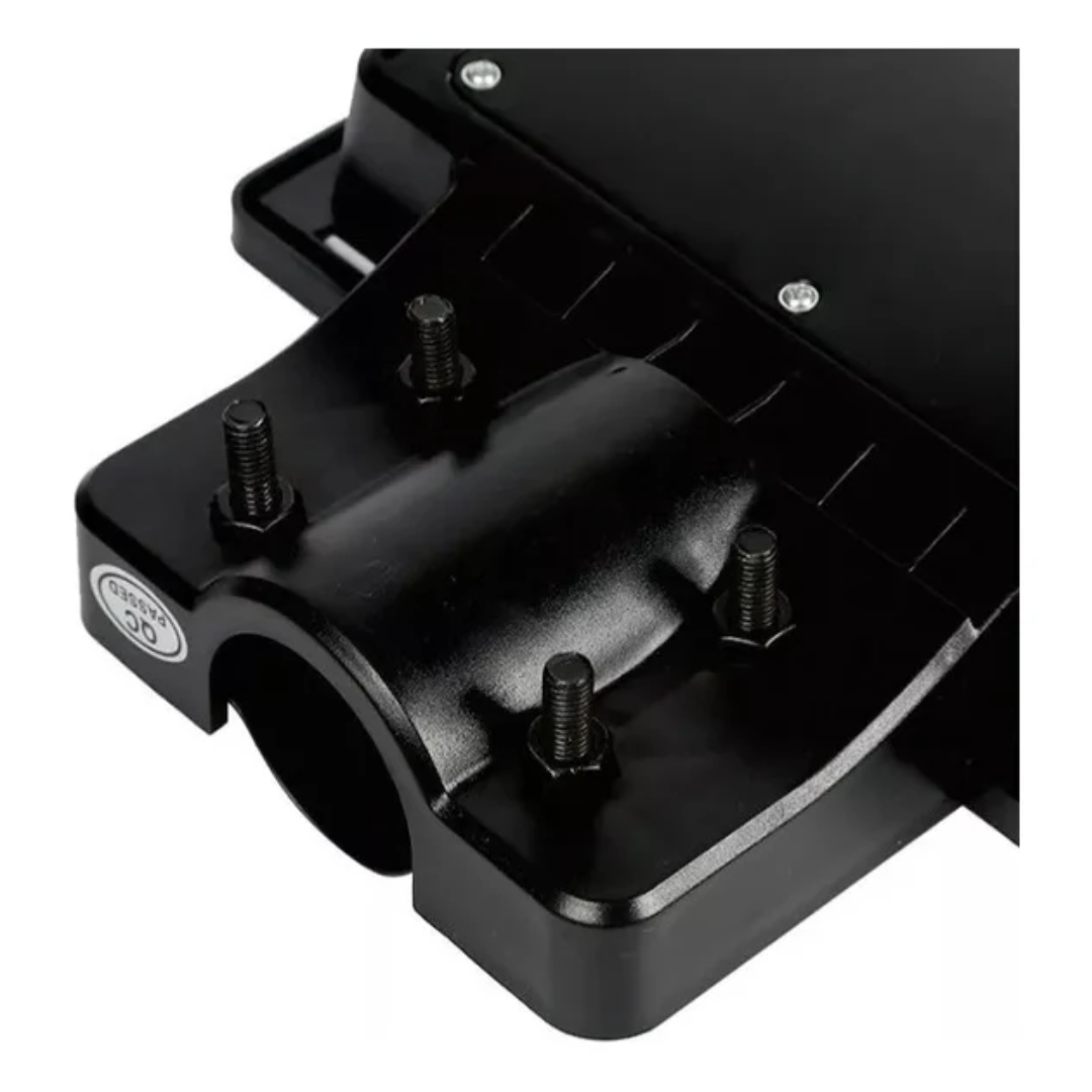 Foco Solar Led Exterior Lupa Luminaria + Poste Y Sensor 300w