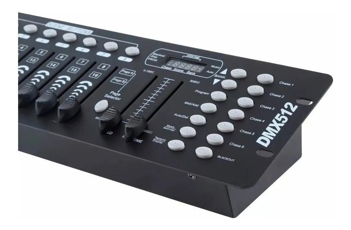 Controlador Dmx 512 Consola Mesa Iluminacion Discoteca /w007