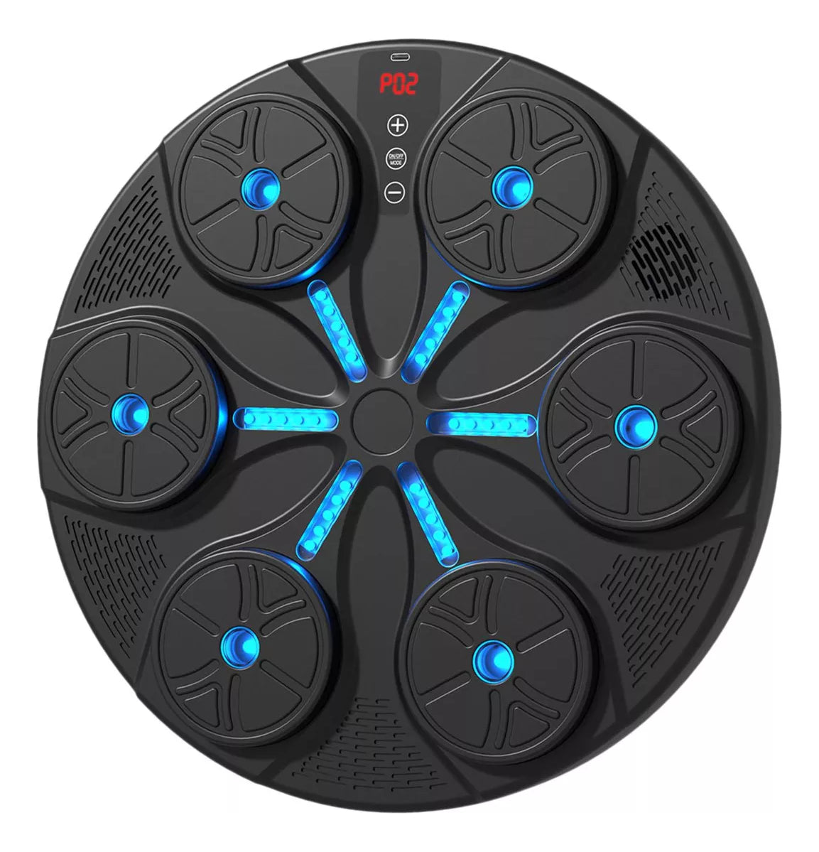 Máquina De Boxeo Artes Marciales Guantes Música Bluetooth