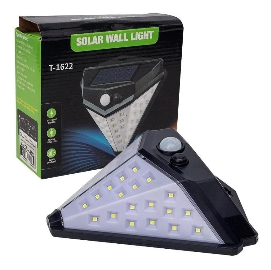Foco Led Solar 38 Led Con Sensor Movimiento Exterior/t051