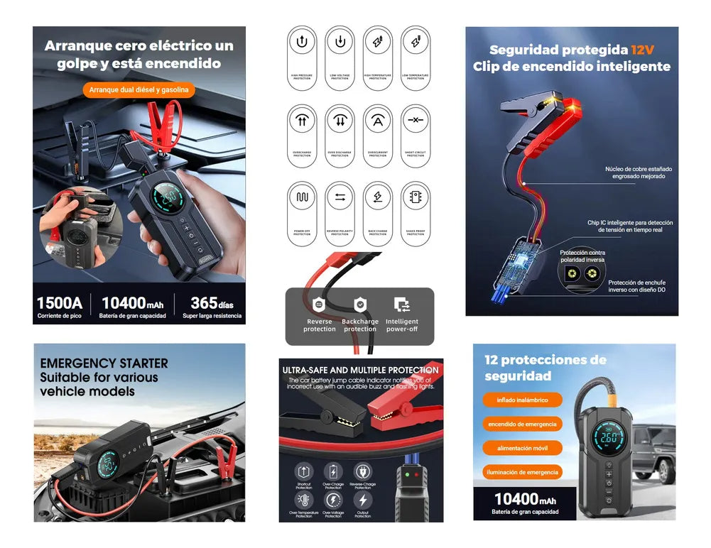 Compresor De Aire Calgary 12v Para Vehículos Neumaticos Etc
