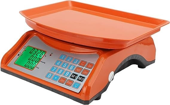 Bascula Pesa Balanza Digital 40kg Recargable Comercial Color