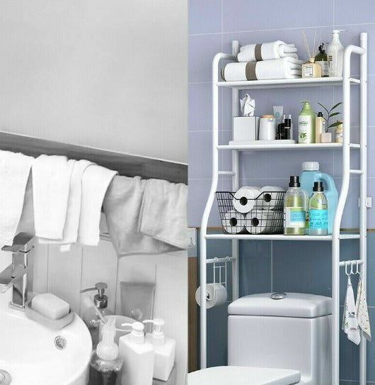Estante Organizador De Baño Repisa De Tres Niveles
