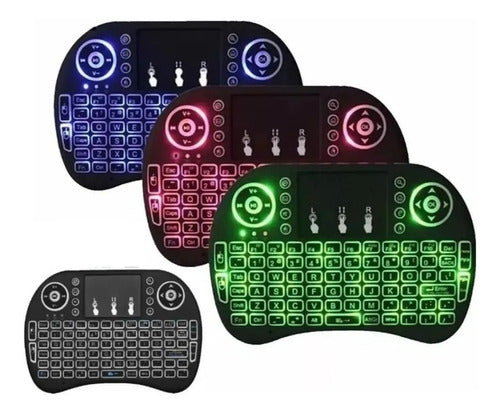 Mini Teclado Inalambrico Con Mouse Touchpad/b285