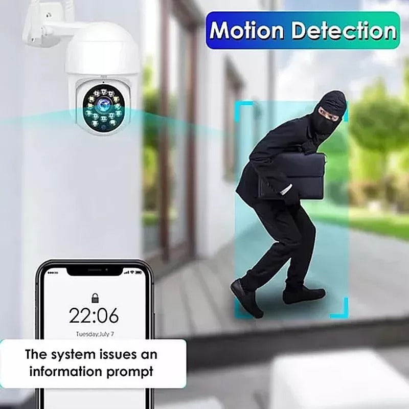 Smart Camara Ip Wifi Alarma Exterior Anti Agua Osmao