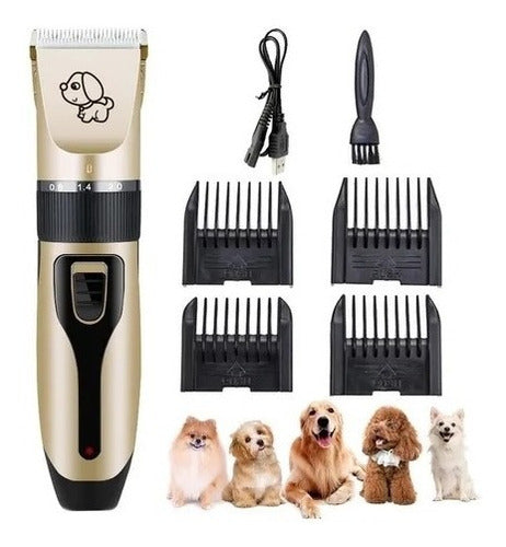 Afeitadora Para Mascotas Perros Y Gatos Cortadora De Pelo368