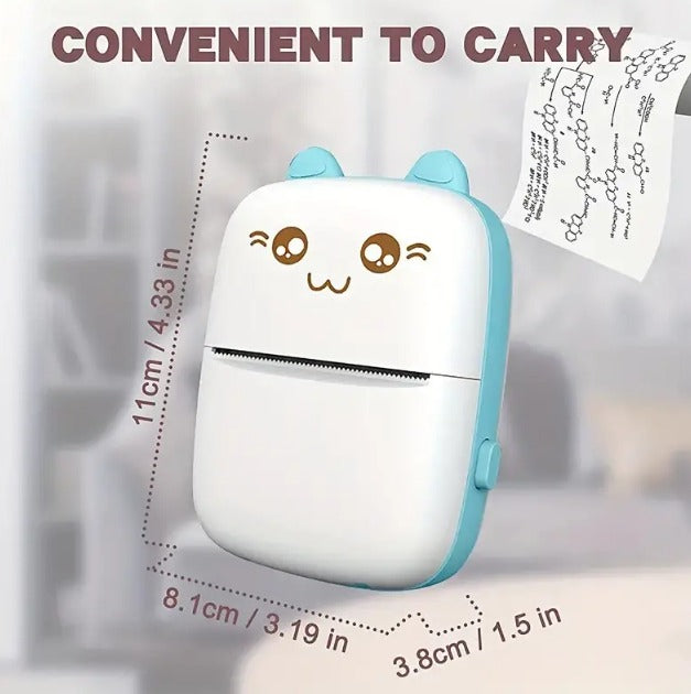 迷你便携式蓝牙热敏打印机 Kitten 1 卷