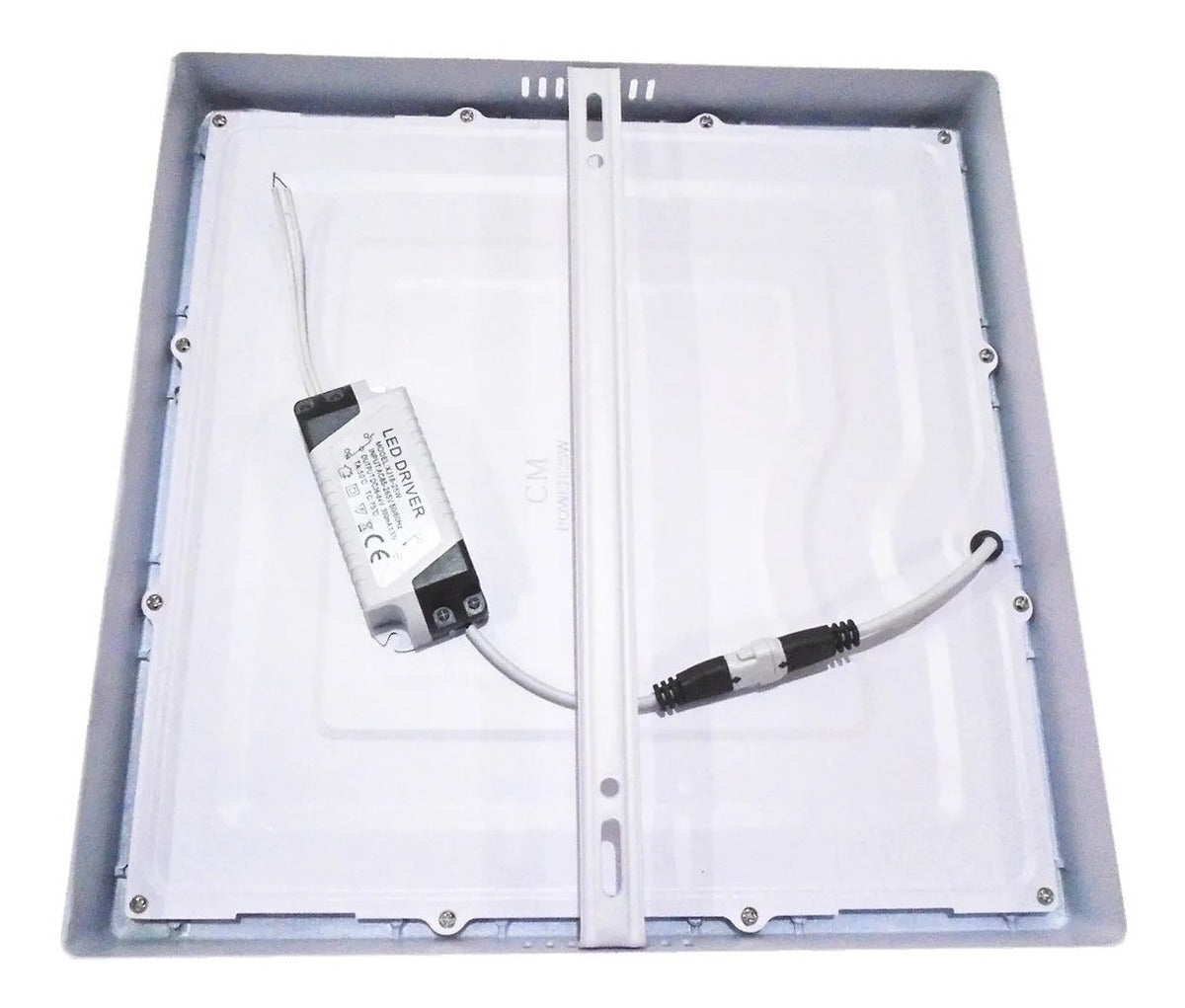 Foco Led Panel Plafon Sobrepuesto Cuadrado 6w Fria