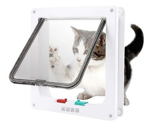 Puerta Exterior Grande L Para Perro Gato Mascota /g004