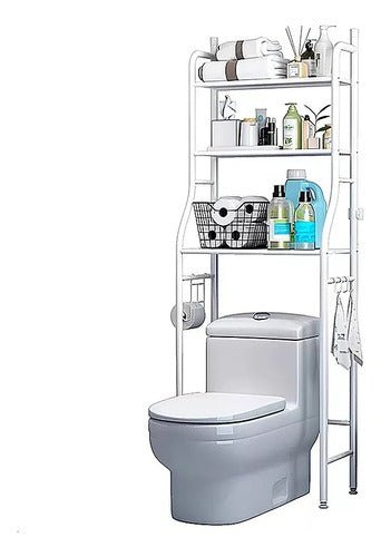Estante Organizador De Baño Repisa De Tres Niveles