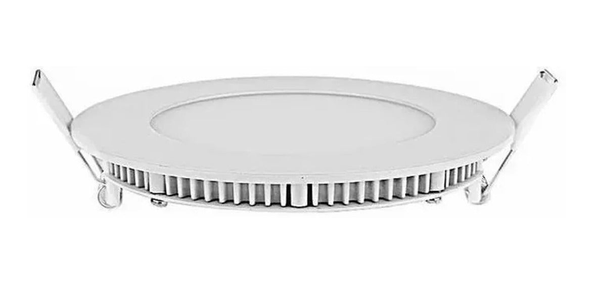 Foco Luz Led Redondo Panel Placa 3w Embutido Luz Calida