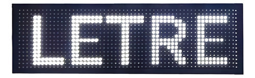 Letreros Led Programables Con Wifi De Auto Bus Camion 12-24v