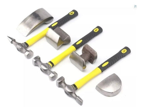 Kit Set Desabollador Martillos Desabolladores 7 Piezas