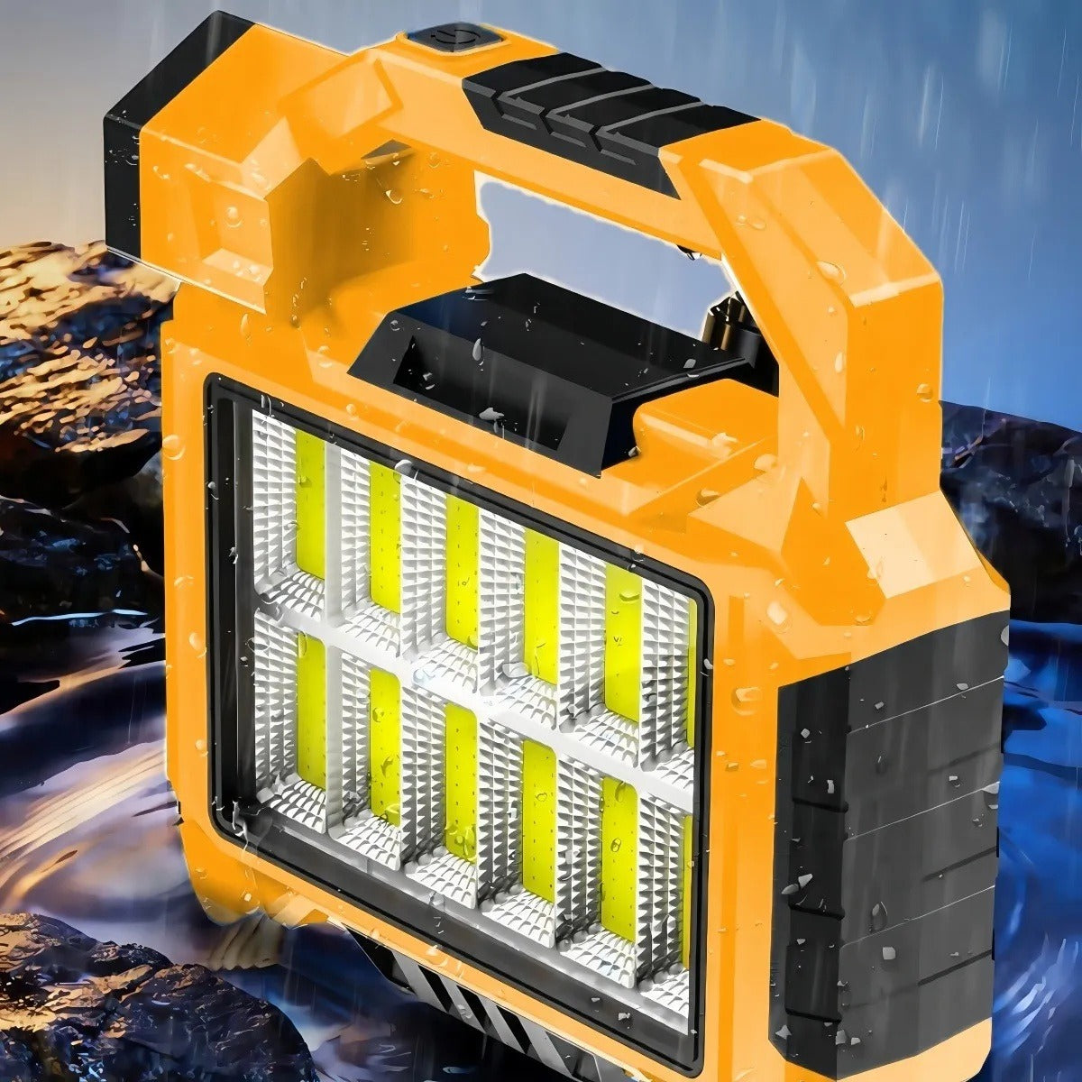 Linterna Led Recargable Solar Usb Cazador Potente