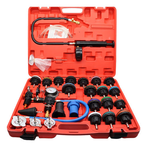 Kit Multifunción Radiador Fugas Purgas Refrigerante 28 Pzs