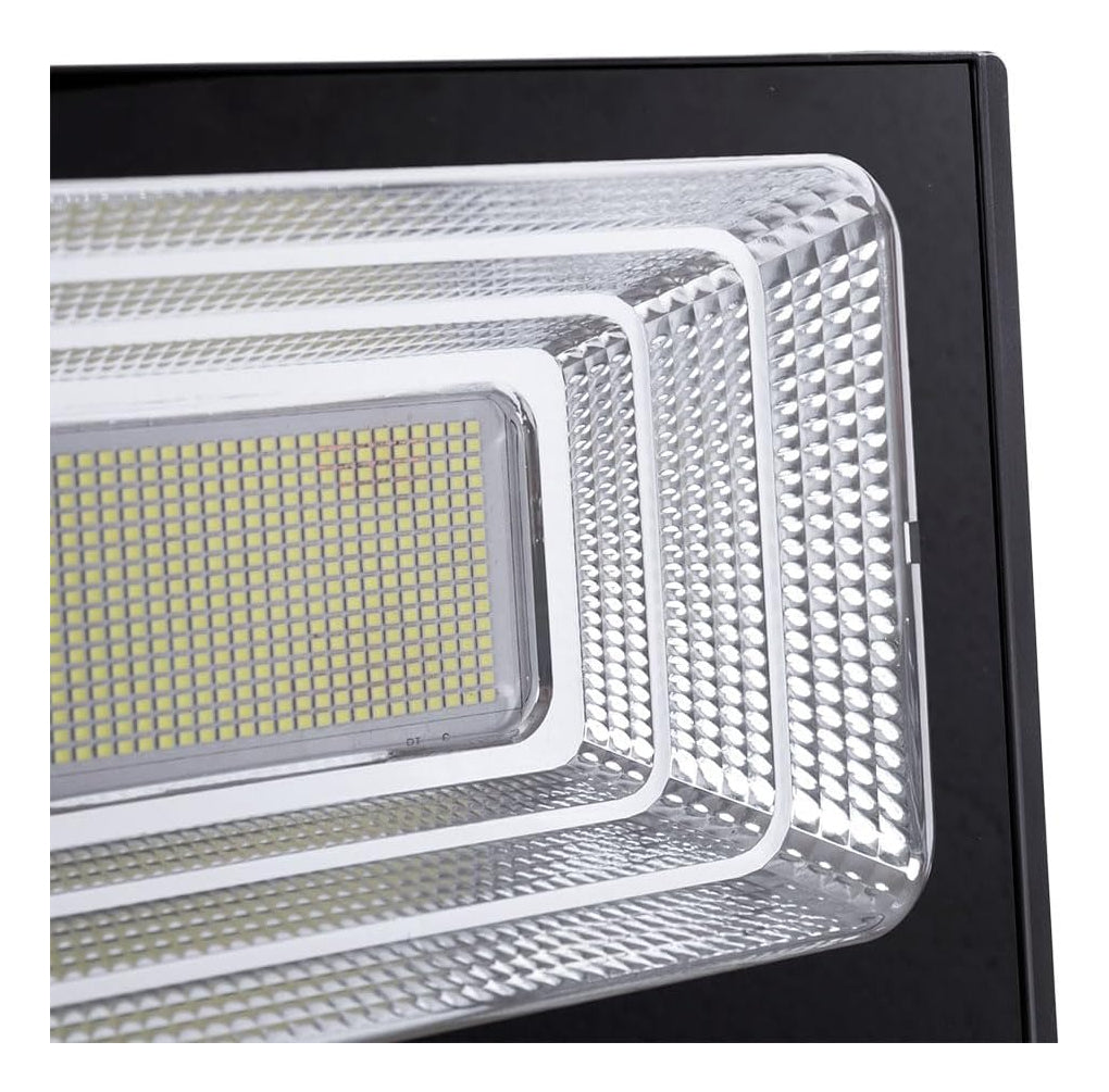 Foco Solar 1200w + Panel Solar Y Control Remoto