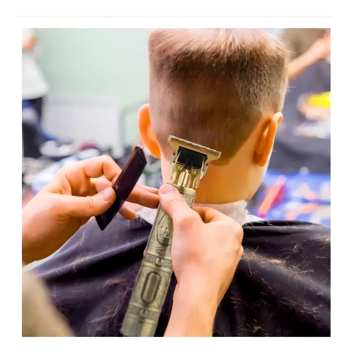 Cortadora De Cabello Profesional Cuchilla Ajustable En T Dor