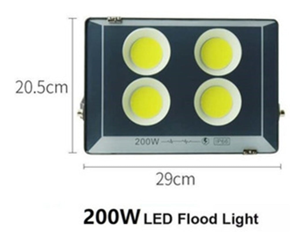 Foco Led Reflector Estadio Cob Led 200w