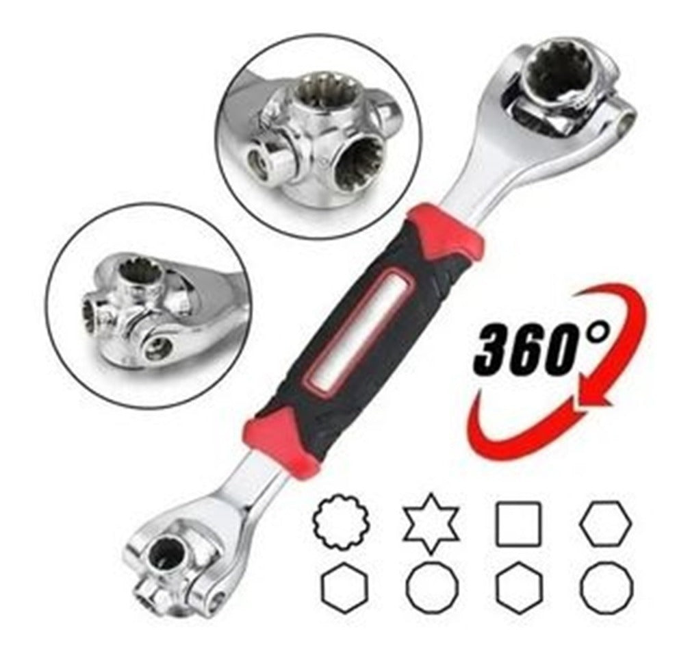 Llave Multiusos 48 En 1 Con Giro De 360 Grado.llave Tigre