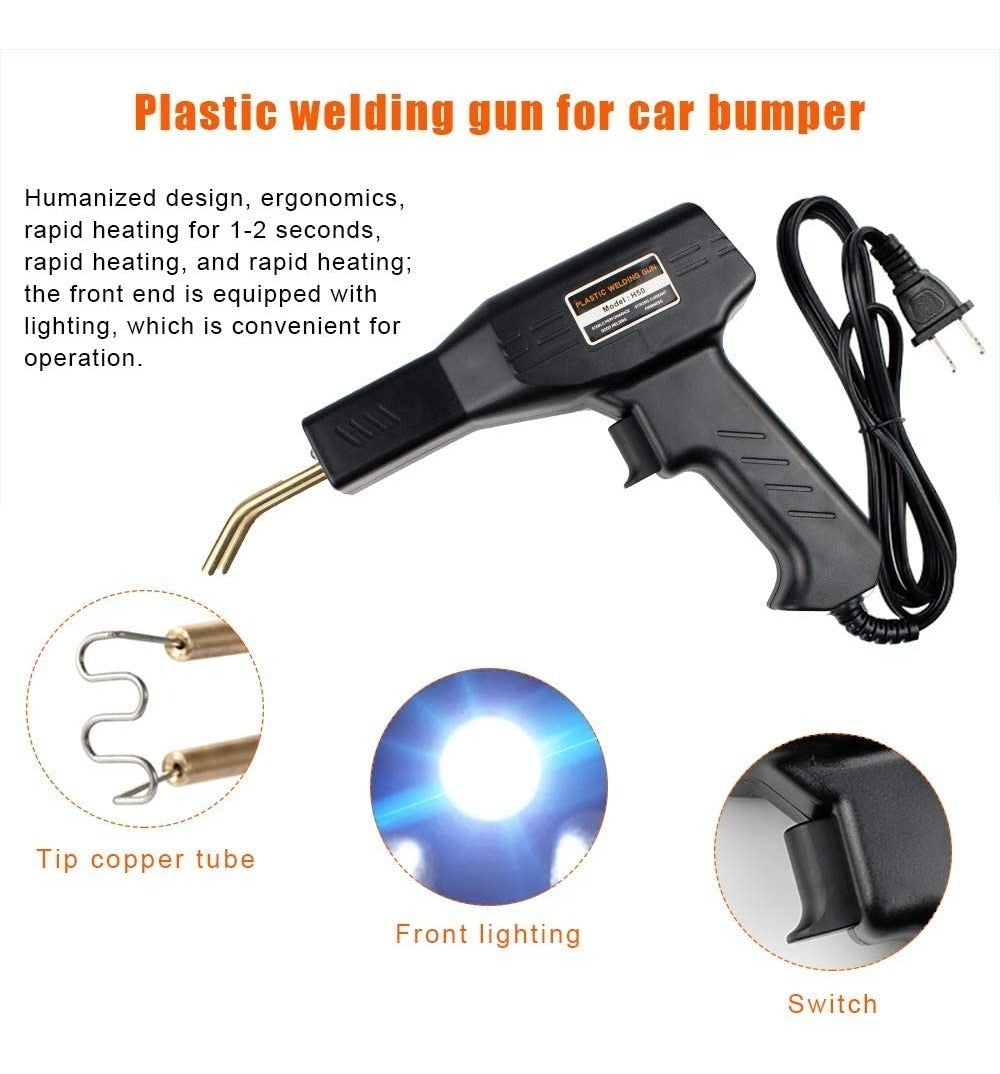 Soldadores Eléctricos Grapadoras Calientes Máquina Grapa Pvc