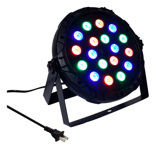 Proyector Led Rgb Dmx Luces Disco Luz Fiesta Rgb/w001