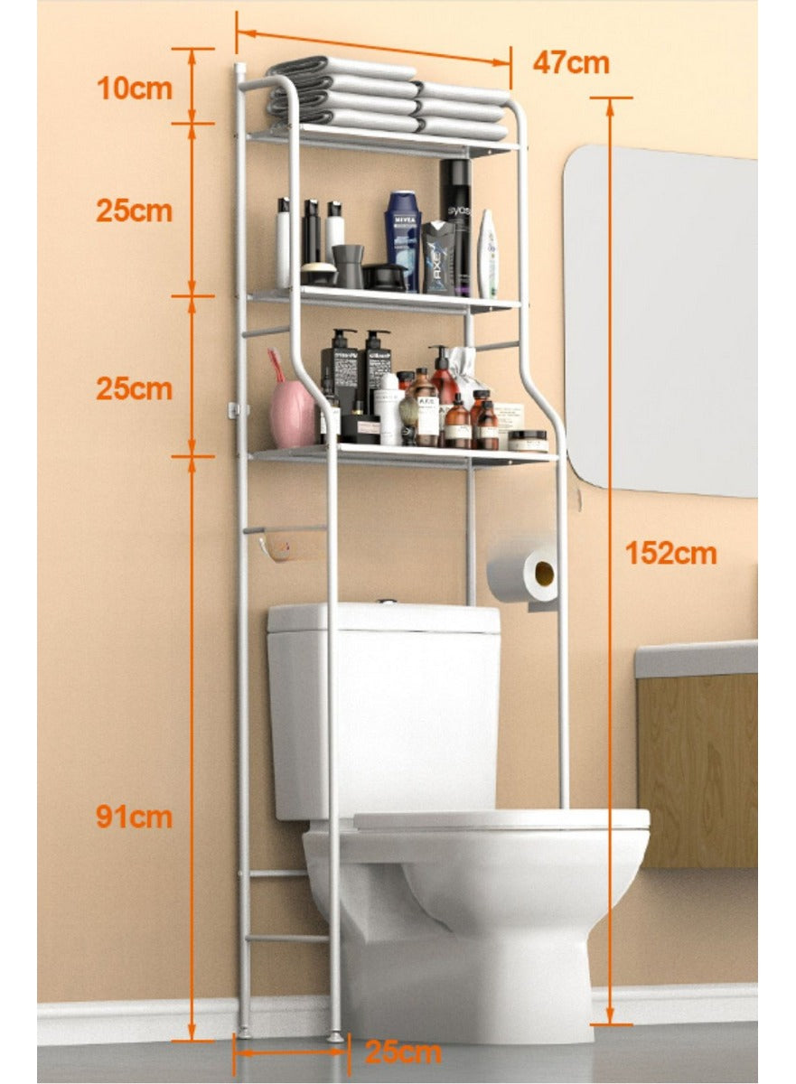 Estante Organizador De Baño Repisa De Tres Niveles