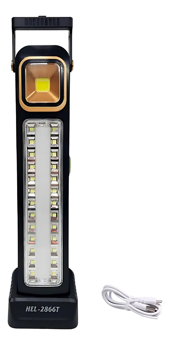 Lampara Foco Linterna Emergencia Luz Led Recargable