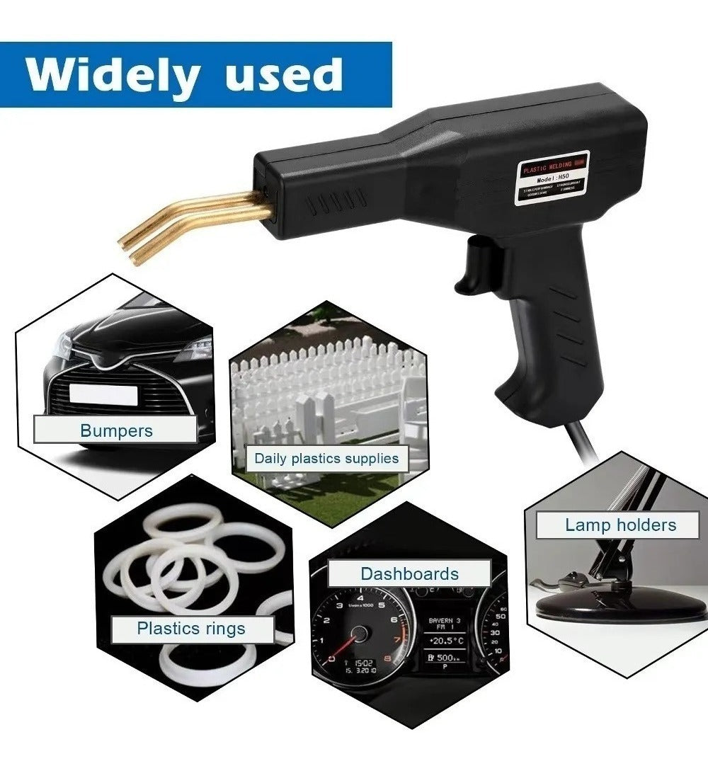 Soldadores Eléctricos Grapadoras Calientes Máquina Grapa Pvc