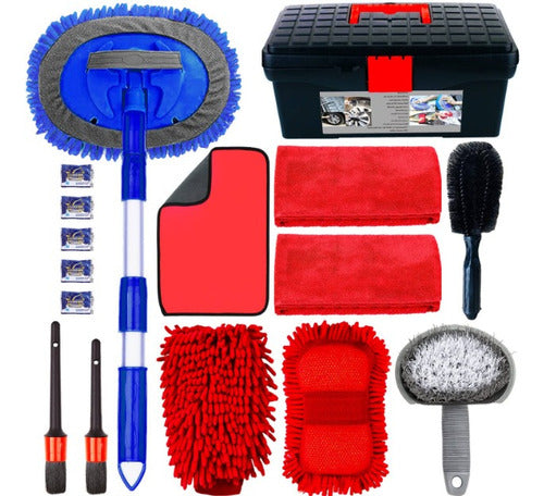 Kit De Herramientas De Limpieza De Lavado De Autos