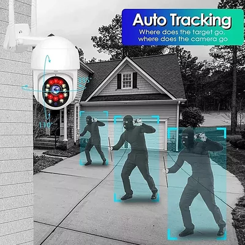 Smart Camara Ip Wifi Alarma Exterior Anti Agua Osmao