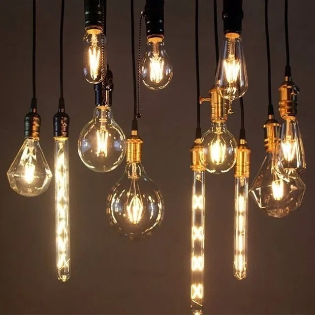 Ampolleta Globo Led Vintage G95 4w E27 Luz Calida