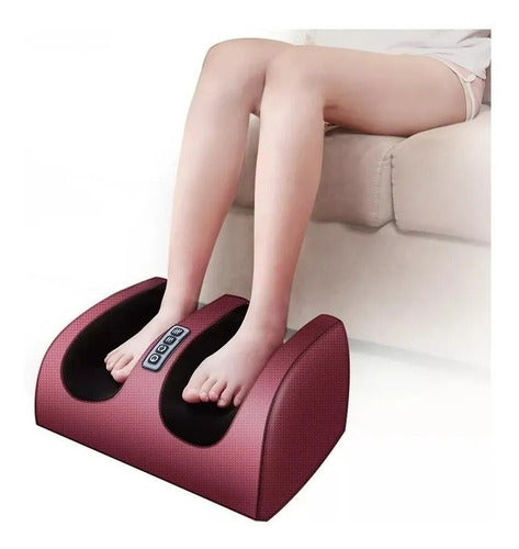 Eléctrico Shiatsu Amasamiento Pies Piernas Masajeador Spa